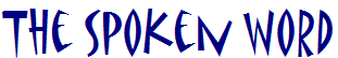 The Spoken Word Banner